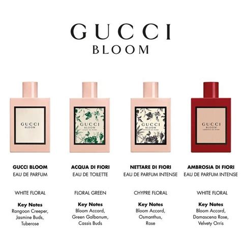 gucci bloom differences|Gucci Bloom perfumative.